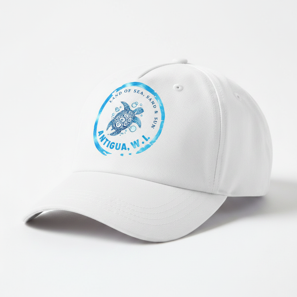 Cap- Antigua Blue Turtle