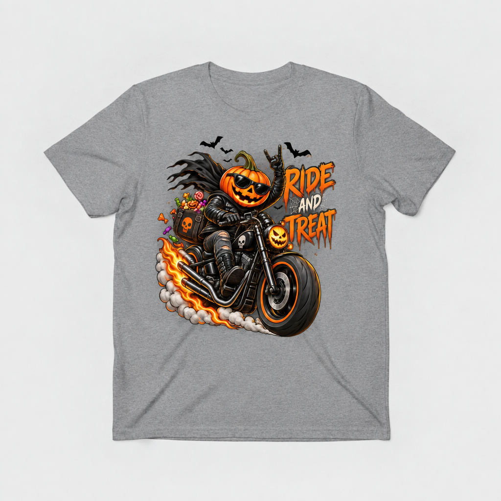 Halloween Biker - T-Shirt