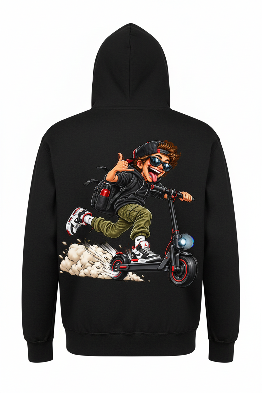 Youth Boy - Electric Scooter Hoodie