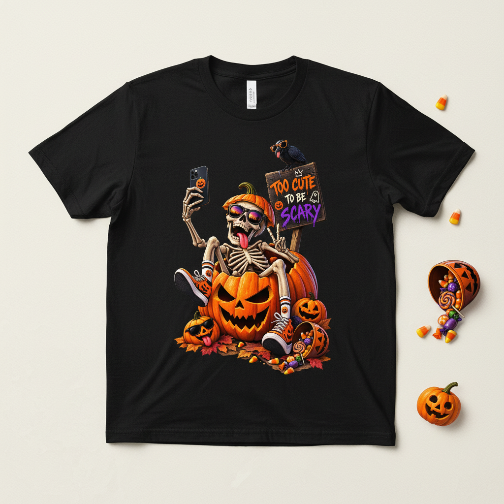Halloween Selfie - Tshirt