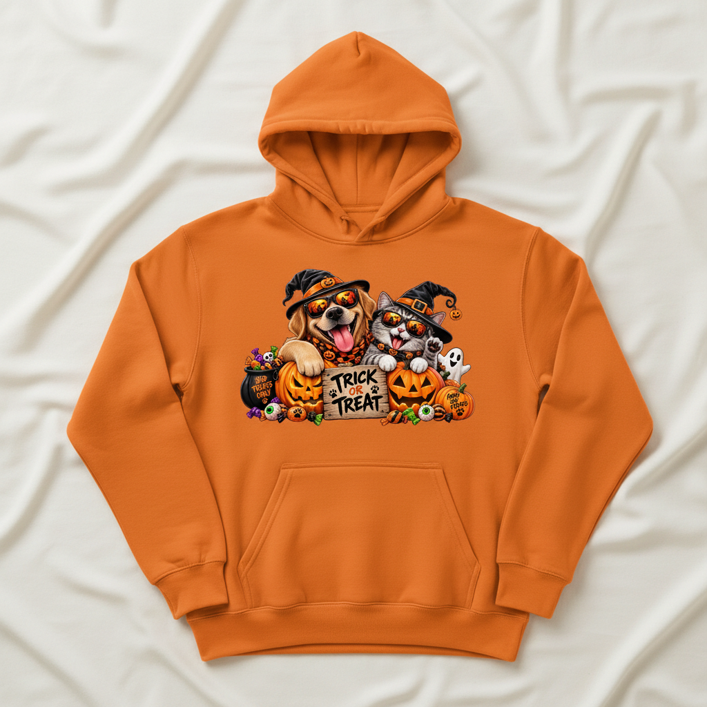 Halloween Dog & Cat Hoodie