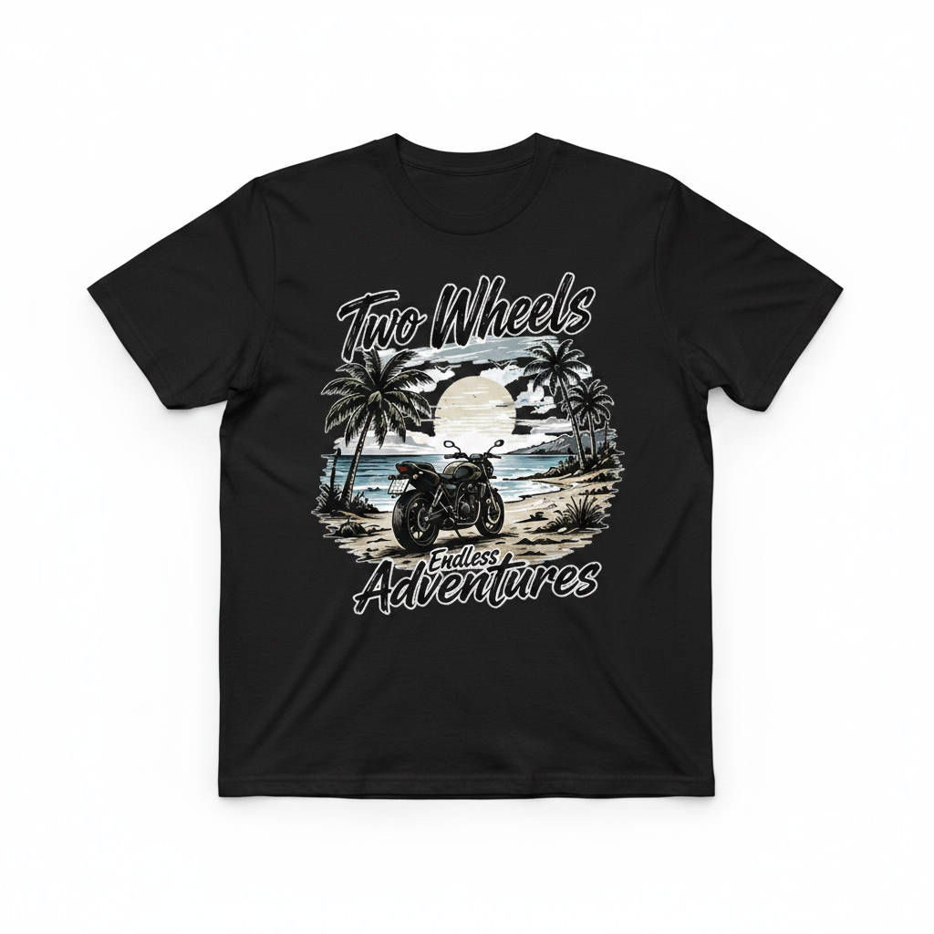 T-Shirt - Two Wheels